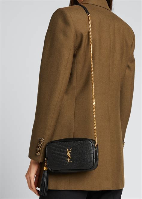 black small ysl bag|ysl mini lou camera bag.